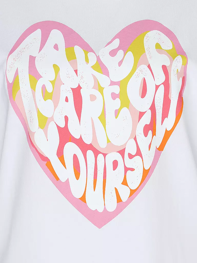 KEY LARGO | T-Shirt CAREFUL | weiss