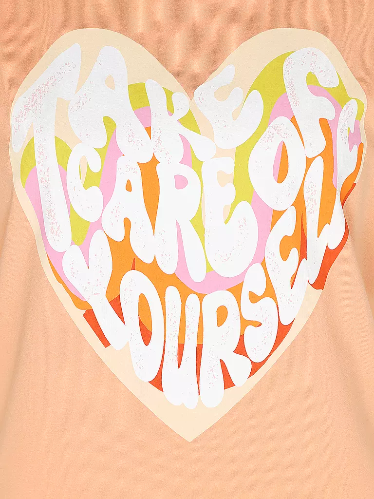KEY LARGO | T-Shirt CAREFUL | orange