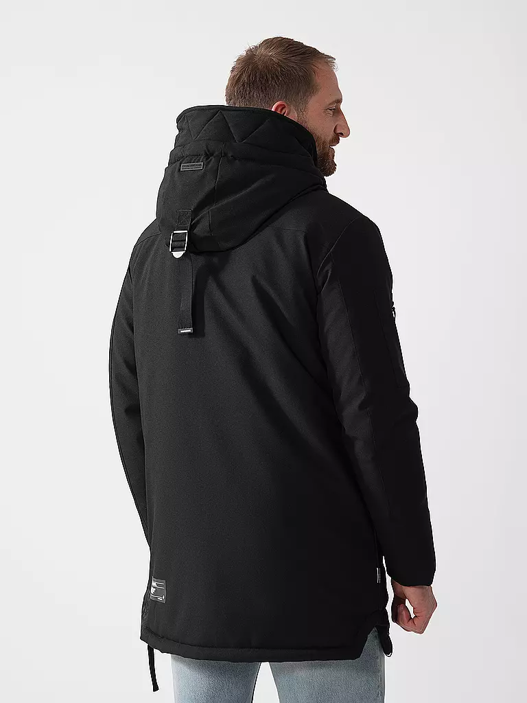 KHUJO | Parka CARL2 | schwarz