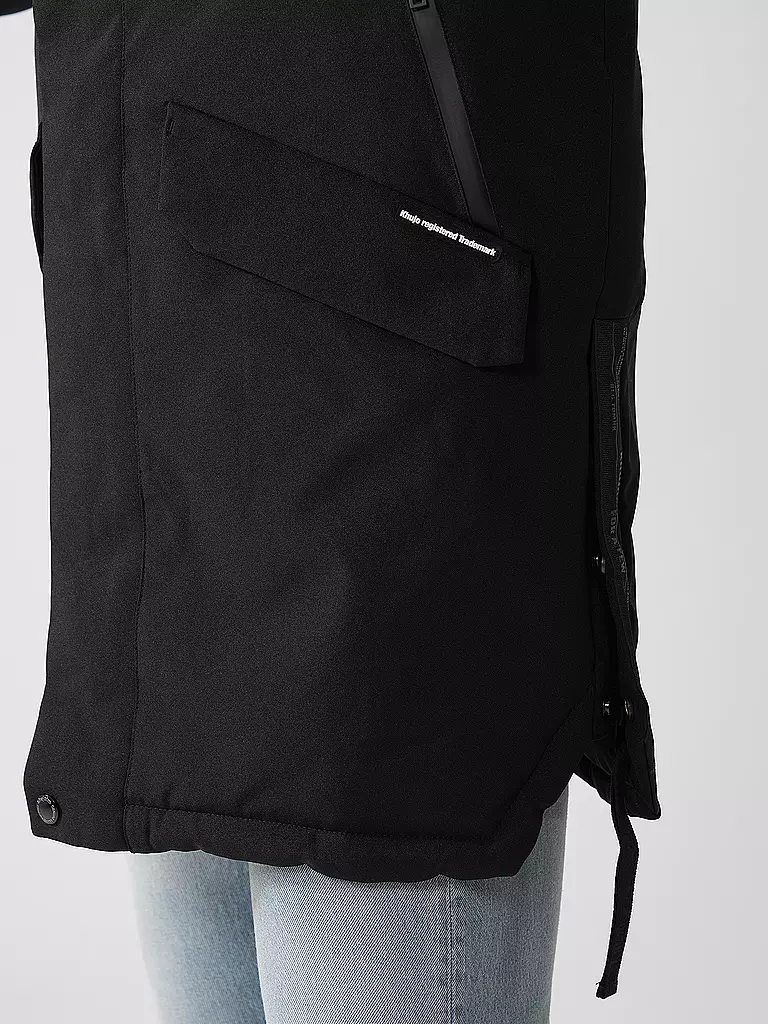KHUJO | Parka CARL2 | schwarz