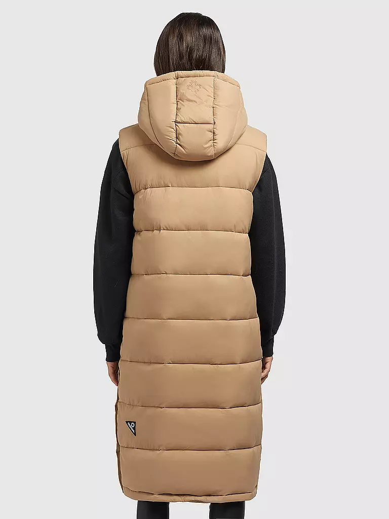 KHUJO | Steppgilet THE MAGNETA MATT | schwarz