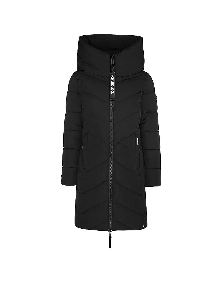 KHUJO | Steppmantel DARKA 2 | schwarz