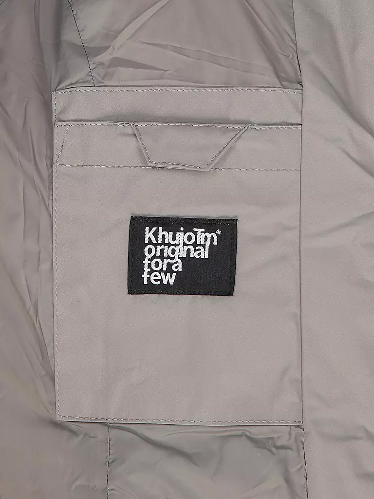 KHUJO | Steppmantel DARKA 2 | schwarz