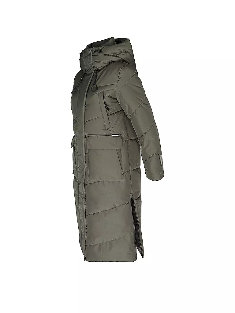 KHUJO | Steppmantel ELVITA | grün