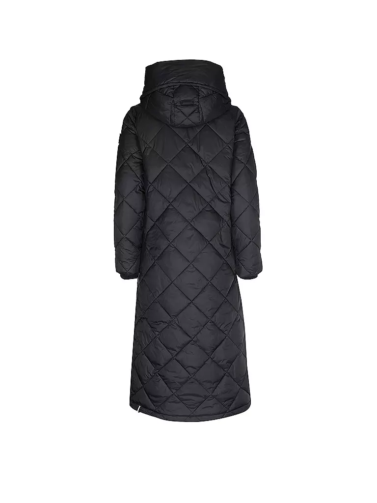 KHUJO | Steppmantel HELVI | schwarz