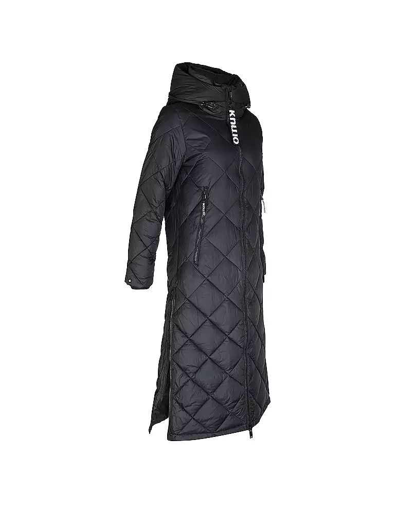 KHUJO | Steppmantel HELVI | schwarz