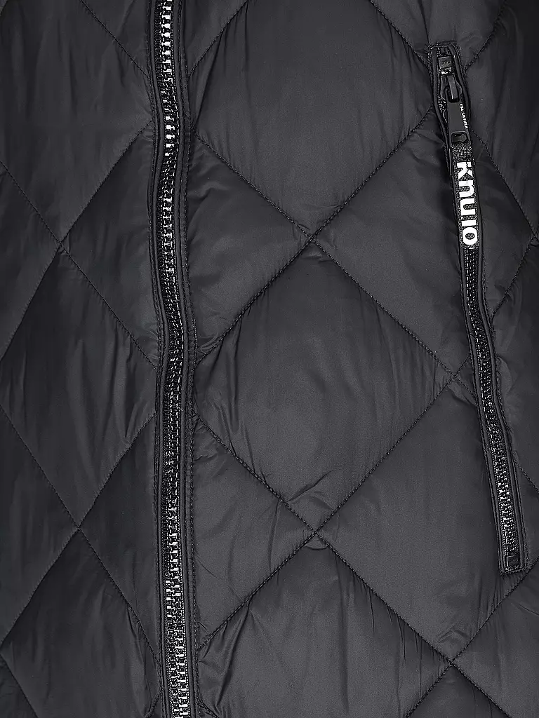 KHUJO | Steppmantel HELVI | schwarz