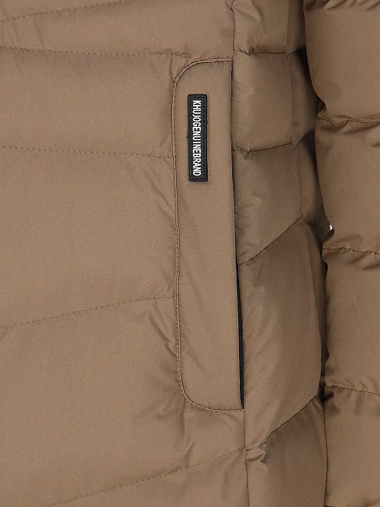 KHUJO | Steppmantel INGRAM 4 | schwarz