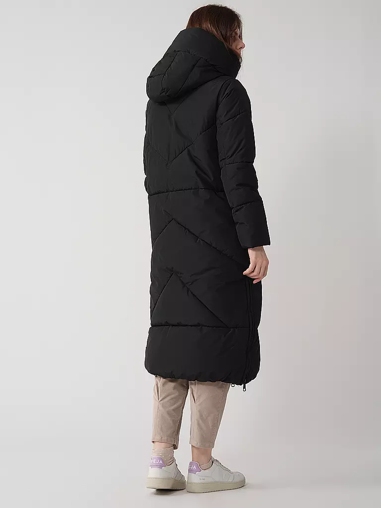 KHUJO | Steppmantel PRAYCE | schwarz