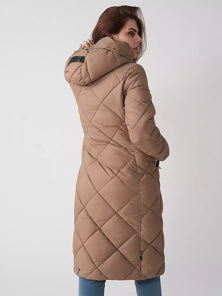 KHUJO | Steppmantel SALIA | camel