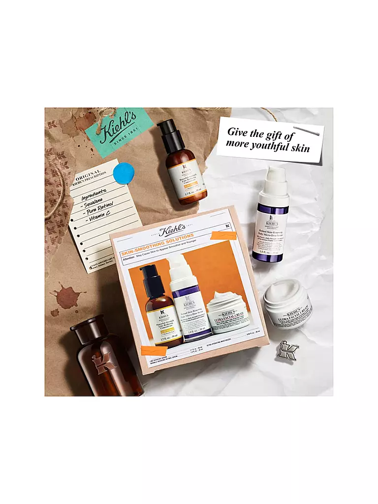 KIEHL'S | Geschenkset - Skin-Smoothing Solutions Set 50ml / 30ml / 28ml | keine Farbe