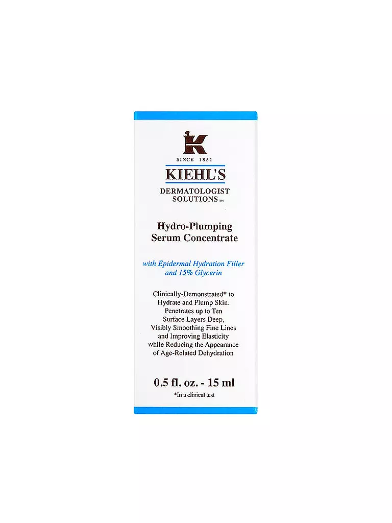 KIEHL'S | Hydro-Plumping Re-Texturizing Serum Concentrate 15ml | keine Farbe