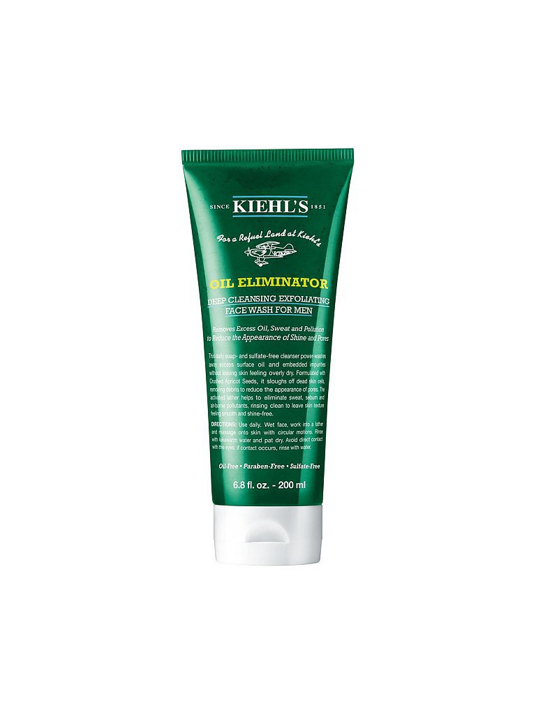 KIEHL'S Oil Eliminator Deep Cleansing Exfoliating Face Wash 200ml