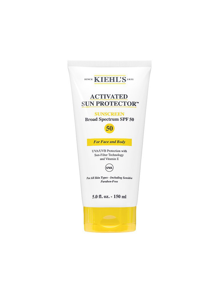 KIEHL'S Activated Sun Protector Broad Spectrum SPF50 for Face & Body 150ml