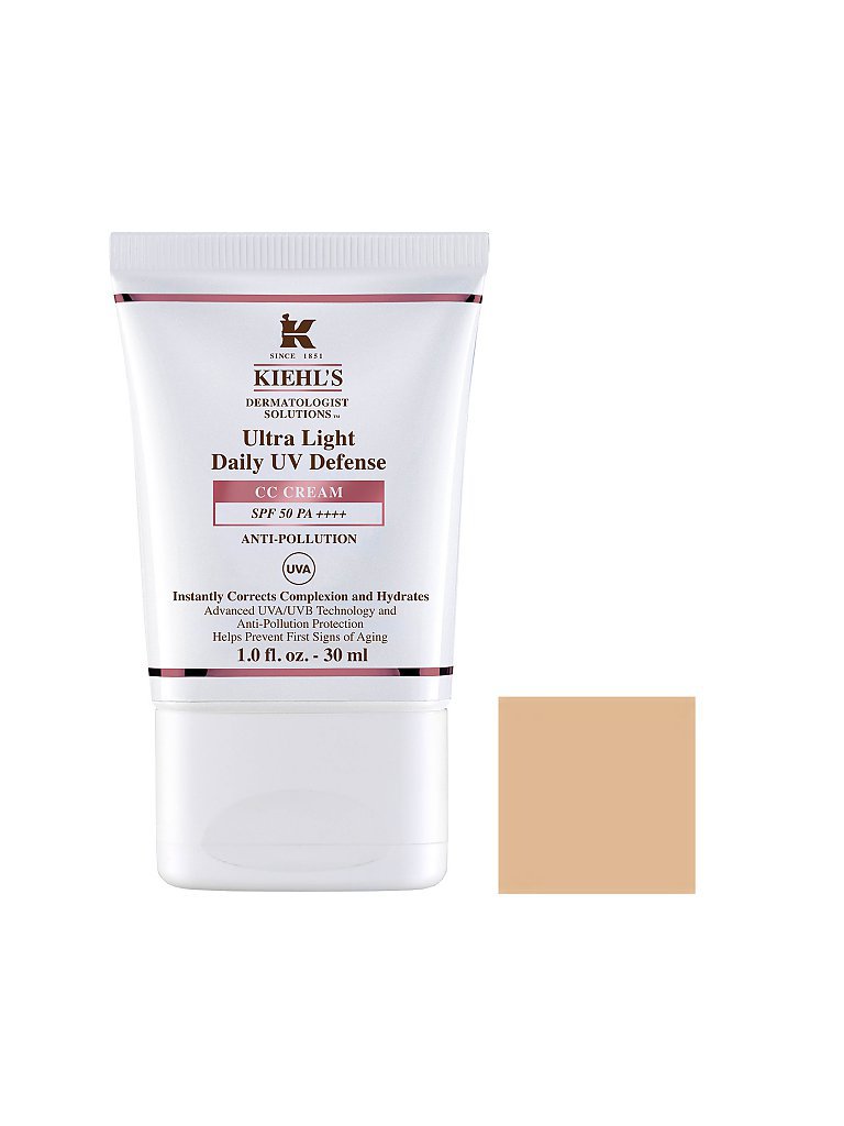 KIEHL'S Ultra Light Daily UV Defense CC Cream 30ml (Shade1)