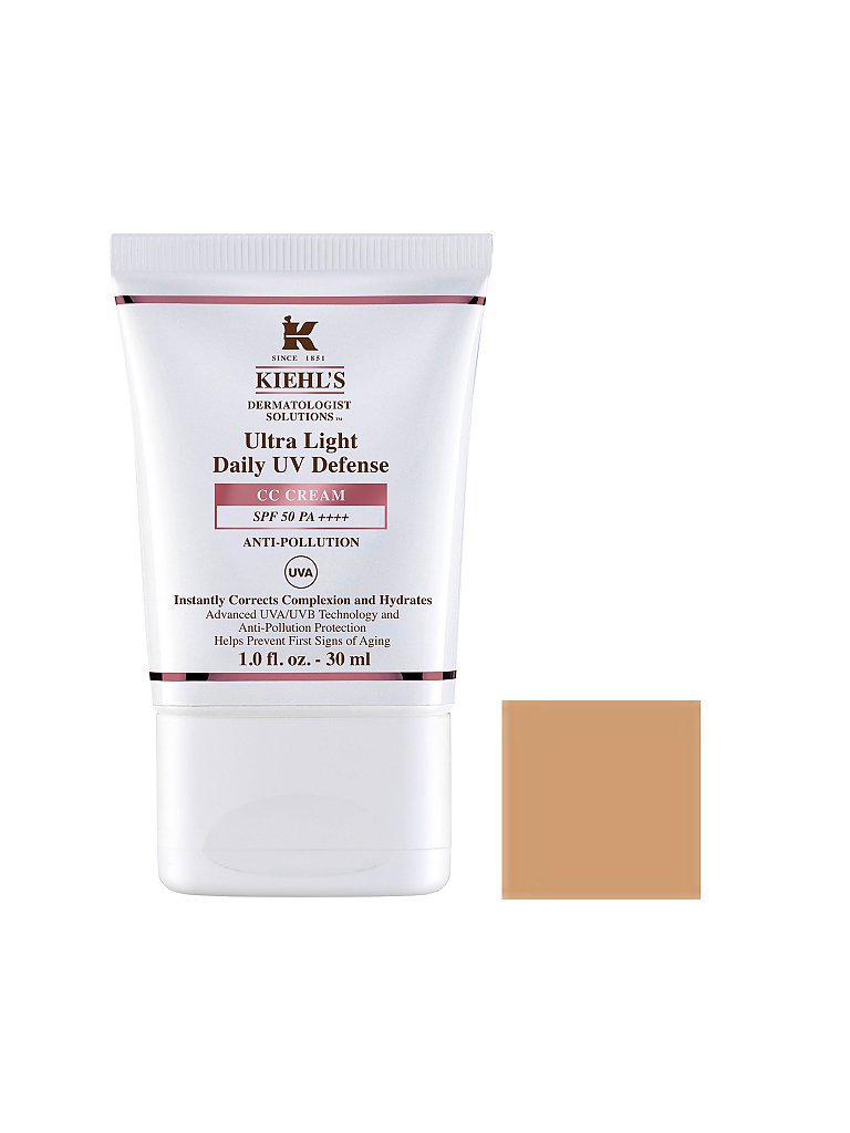 KIEHL'S Ultra Light Daily UV Defense CC Cream 30ml (Shade2)