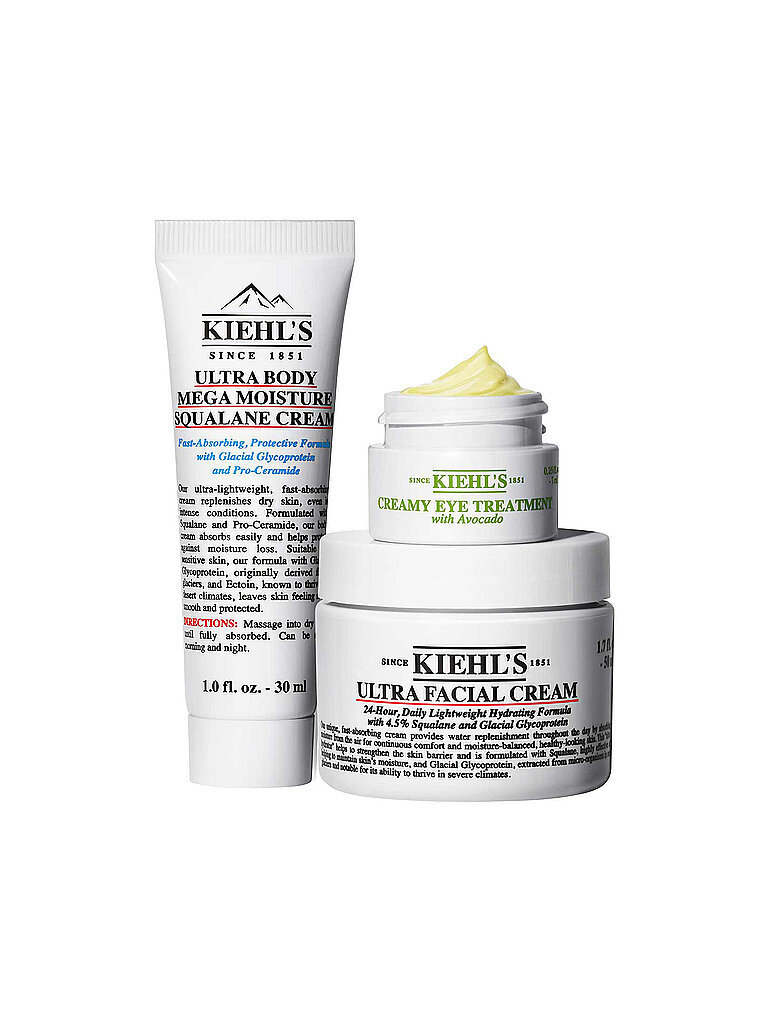 KIEHL'S Head To Toe Hydration Set 50ml / 30ml / 7ml