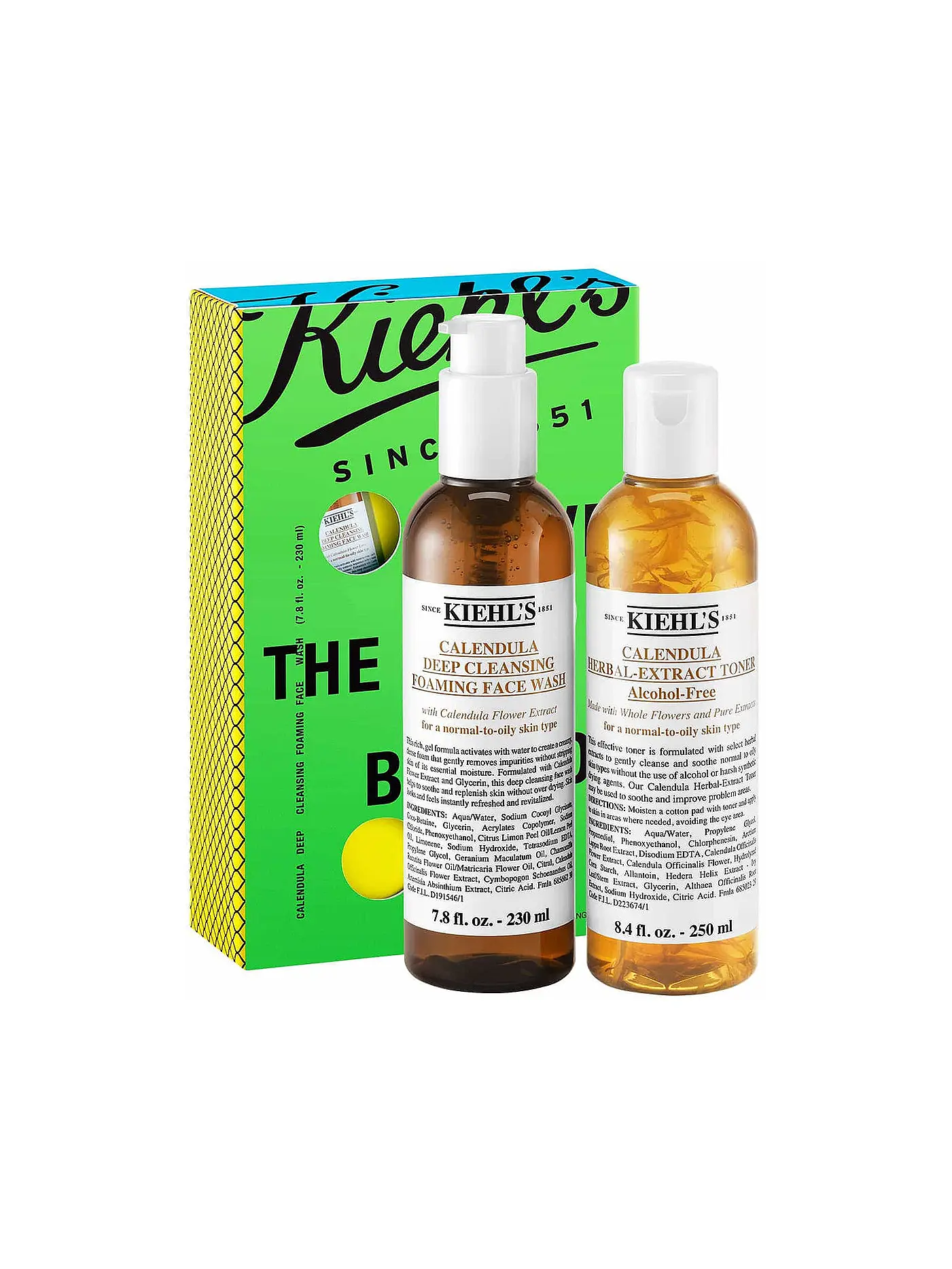 KIEHL'S | Geschenkset -  Leave the oil behind Set 230ml /250ml | keine Farbe