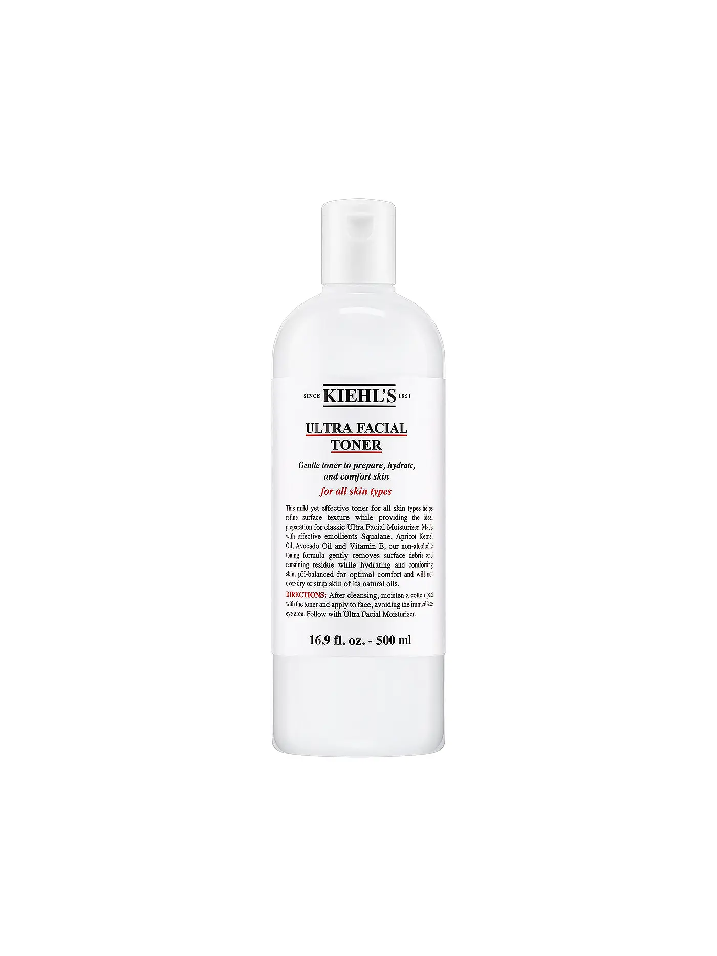 KIEHL'S | Gesichtswasser - Ultra Facial Toner 500ml | keine Farbe