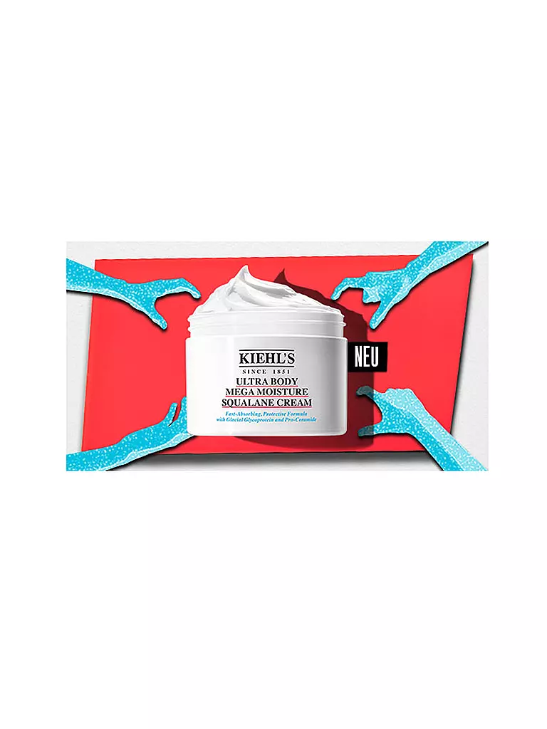 KIEHL'S | Ultra Body Mega Moisture Squalane Creme 250ml | keine Farbe
