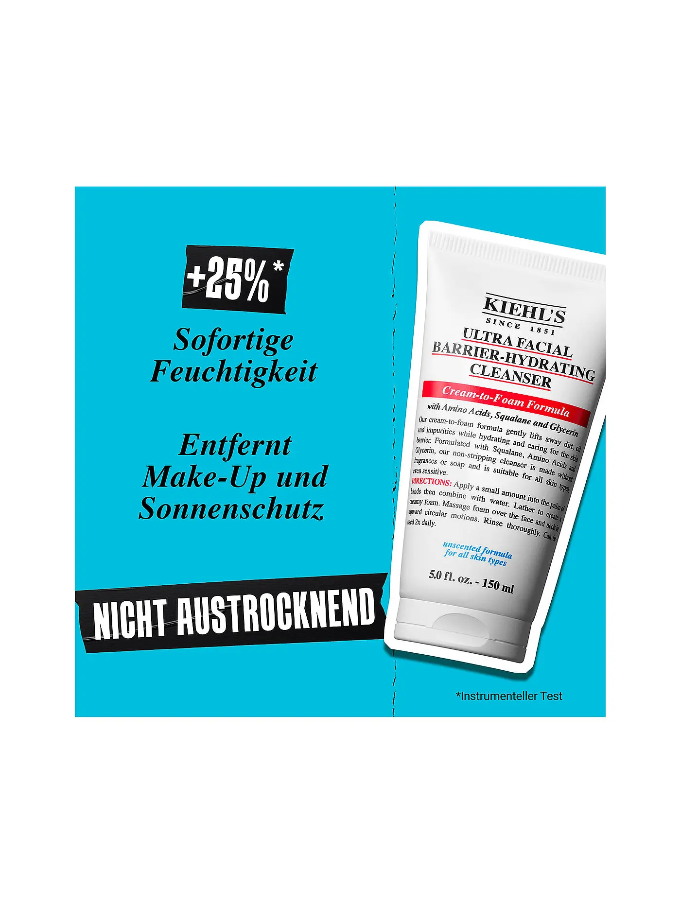 KIEHL'S | Ultra Facial Barrier Cleanser 150ml | keine Farbe