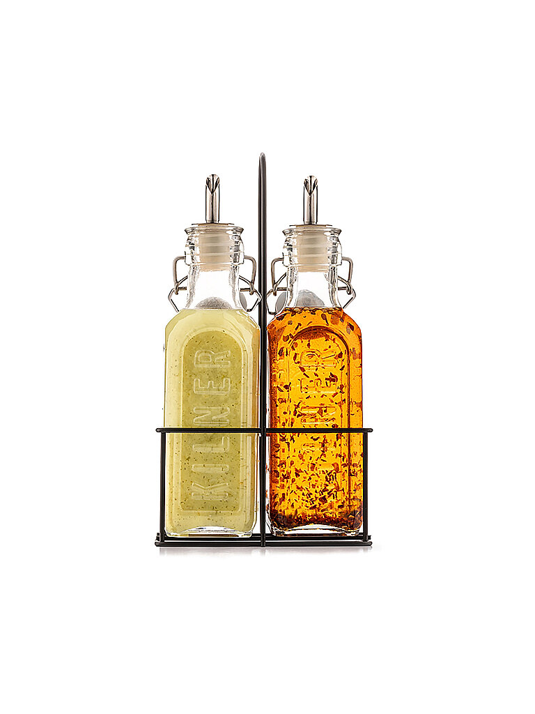 KILNER Flaschenset Essig/Öl 2x0,3l