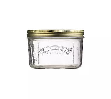 KILNER Einmachglas mit weiter Öffnung 200ml Glas/Metall