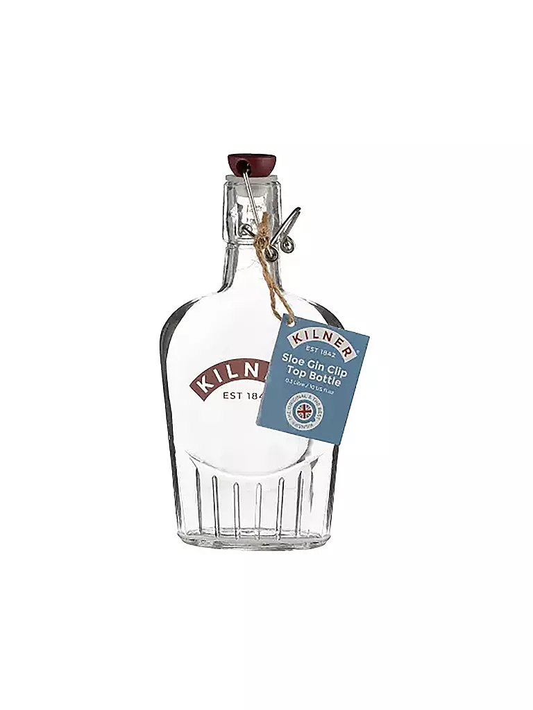 KILNER | Gin Flasche 300ml Glas | transparent