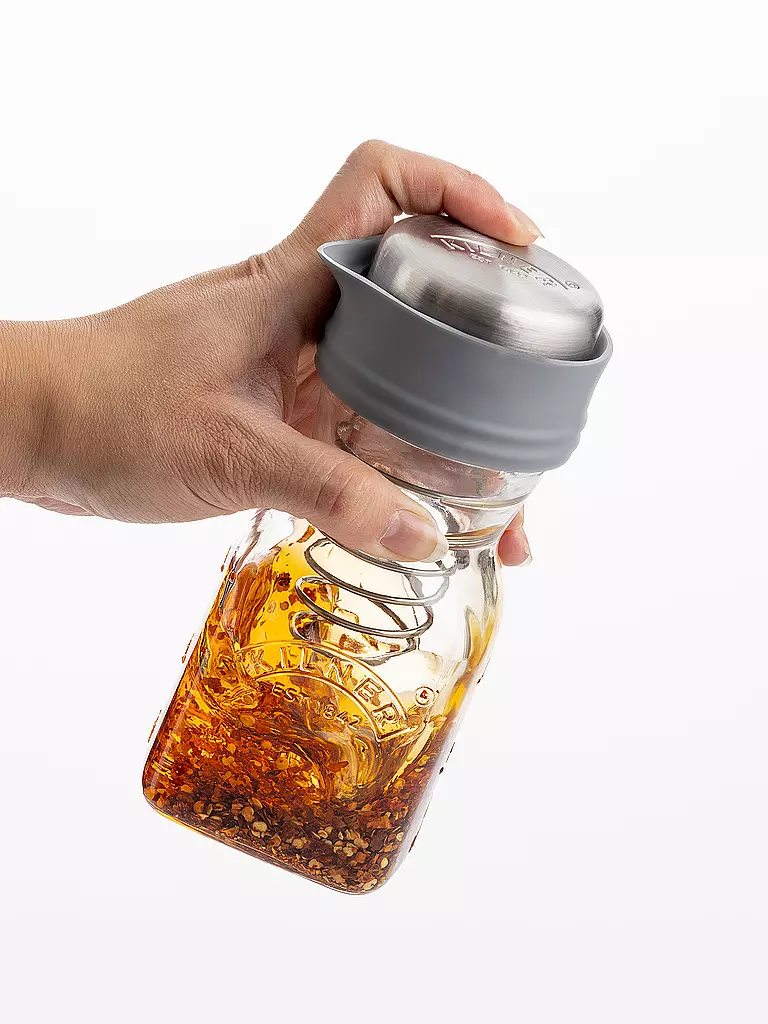 KILNER | Salatdressing Zubereiter 0,5l | transparent
