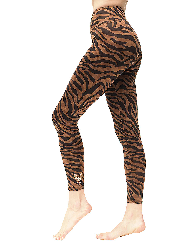 KISMET Yoga Leggings 7/8 Ganga braun | XS