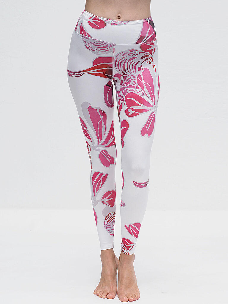 KISMET | Yoga Leggings 7/8 GANGA | weiss