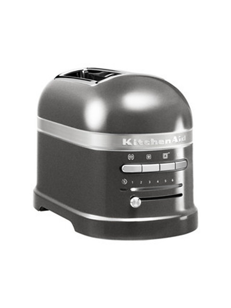 kitchenaid toaster artisan 5kmt2204ems (medaillonsilber) silber