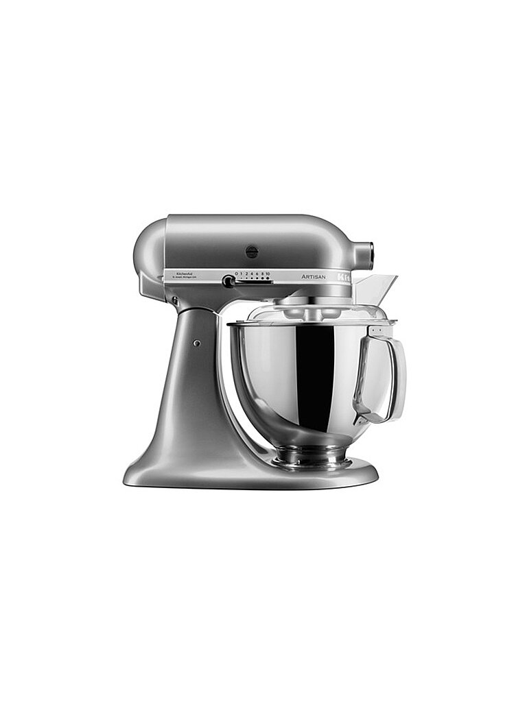 KITCHENAID Küchenmaschine Artisan 175 4,8l 300 Watt 5KSM175PSECU (Kontur Silber) silber