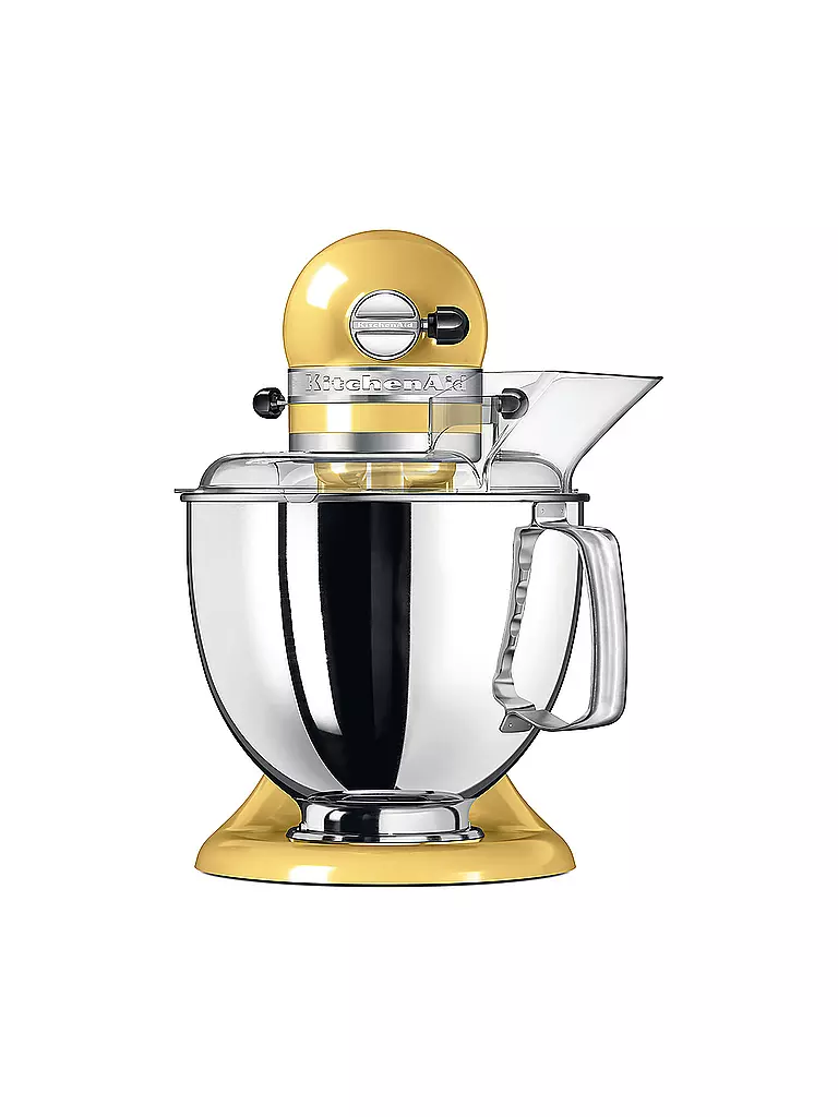 KITCHENAID | Küchenmaschine Artisan 175 4,8l 300 Watt 5KSM175PSEMY (Pastellgelb) | orange