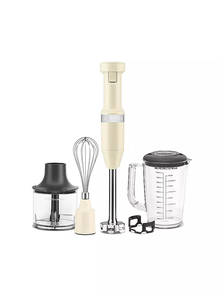 KITCHENAID | Stabmixer mit Zubehör 5KHBV83EAC Creme | creme