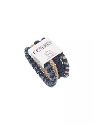 KKNEKKI | Haargummi 4er Pkg BUNDLE 20 | dunkelblau
