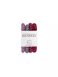 KKNEKKI | Haargummi 4er Pkg BUNDLE 20 | dunkelrot