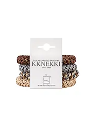 KKNEKKI | Haargummi 4er Pkg BUNDLE 56 | Braun
