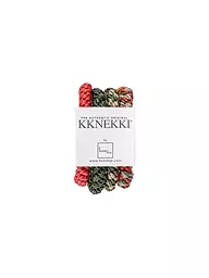 KKNEKKI | Haargummi 4er Pkg BUNDLE 20 | dunkelgrün