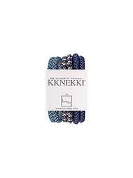 KKNEKKI | Haargummi 6er Pkg BUNDLE 9 | blau