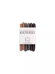 KKNEKKI | Haargummi 6er Pkg BUNDLE 9 | braun