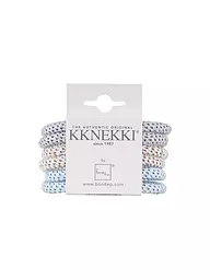 KKNEKKI | Haargummi 6er Pkg BUNDLE 9 | hellblau