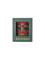 KKNEKKI | Haargummi 8er Pkg. ARMY EDITION | Rot