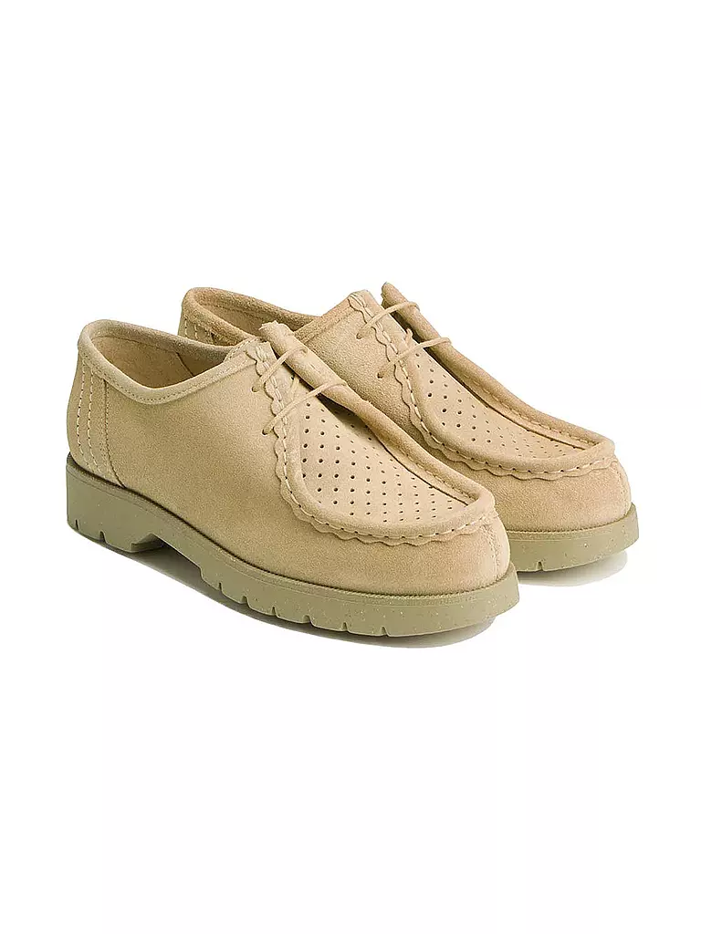 KLEMAN | Schnürschuh - Derbie PADROR V  | beige