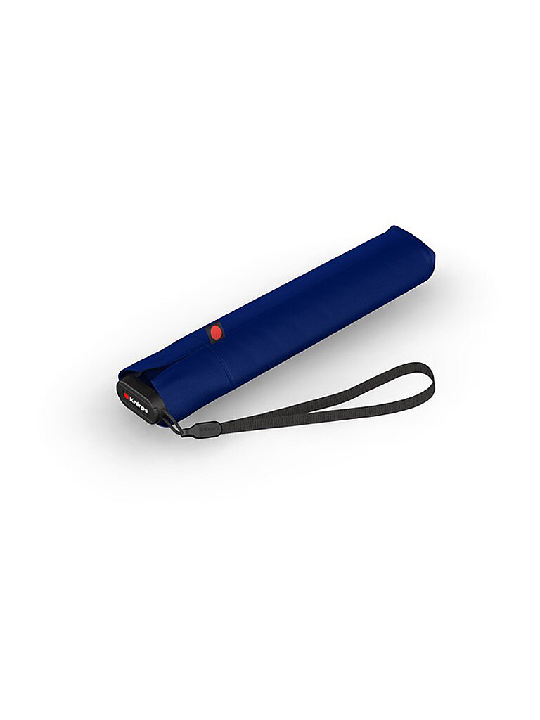 Knirps Taschenschirm Ultra US.050 Slim Manual – Ultra leicht und flach – Sturmfest – Windproof – 21 cm – Navy