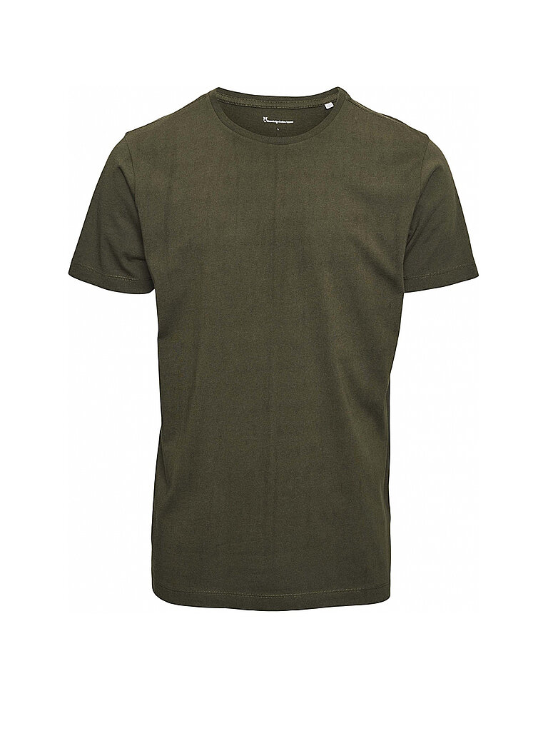 KNOWLEDGE COTTON APPAREL T-Shirt ALDER olive | S