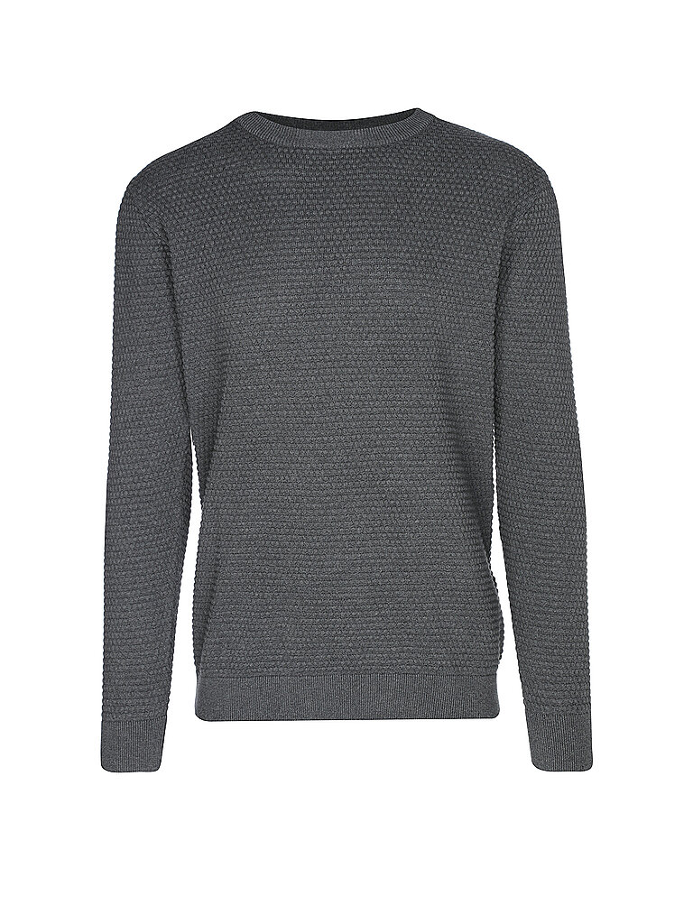 KNOWLEDGE COTTON APPAREL Pullover VAGN grau | S