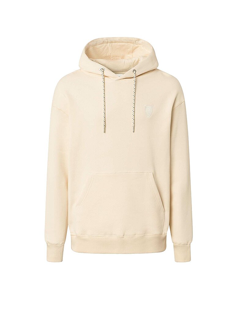 KNOWLEDGE COTTON APPAREL Kapuzensweater - Hoodie creme | XL