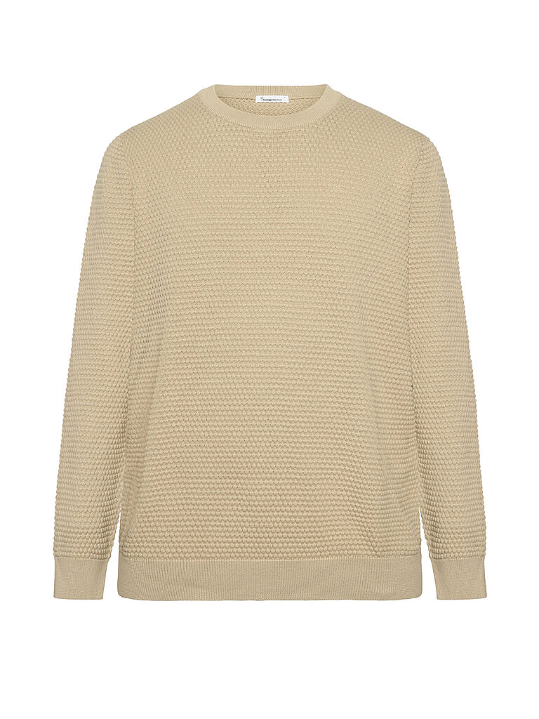 KNOWLEDGE COTTON APPAREL Pullover VAGN beige | S