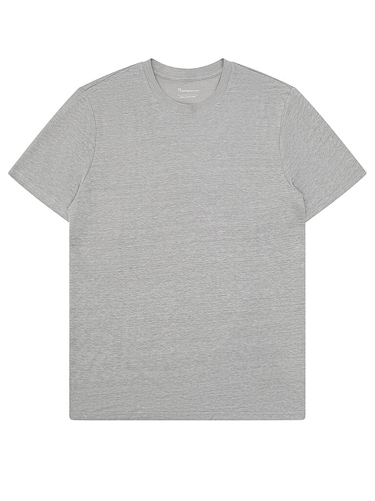 KNOWLEDGE COTTON APPAREL T-Shirt  hellgrau | S